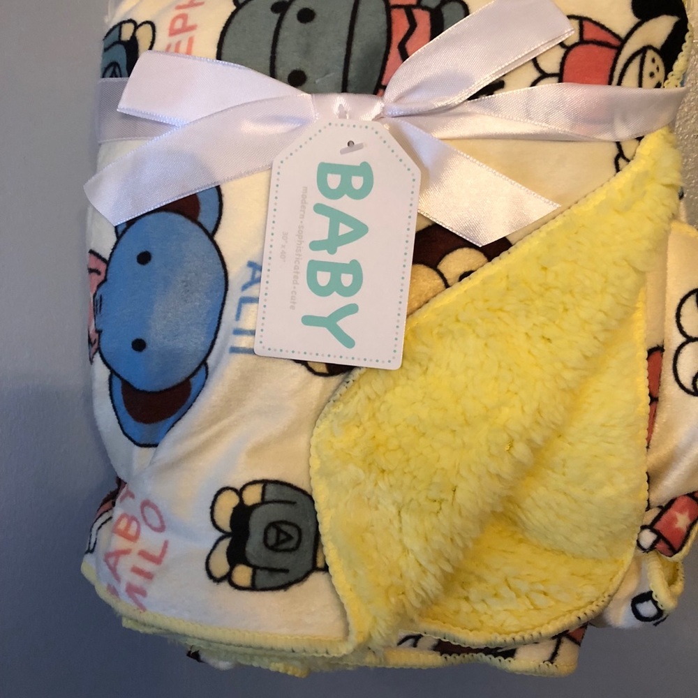 Unisex baby blanket